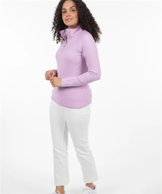 Sunice Women's Anam Quarterzip, Lupin