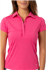 Golftini Women's Short Sleeve Polo, Pink