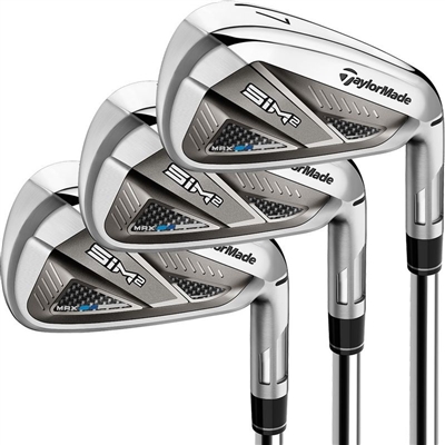 Taylormade SIM2 Max Iron Set, Steel (Shop Worn) - includes Bonus Sand Wedge