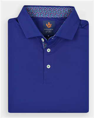 Donald Ross Men's Freddie Polo, Navy