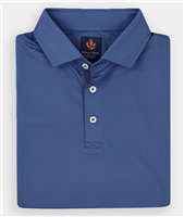 Donald Ross Men's Donny Solid Pique Polo, Denim