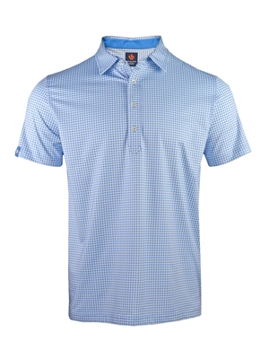 Donald Ross Men's Preston Polo, Coastal/Granite