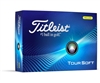 Titleist Tour Soft Golf Ball, Yellow, Prior Generation