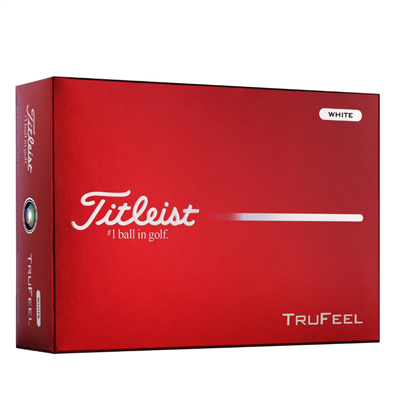 Titleist Trufeel Golf Balls, White