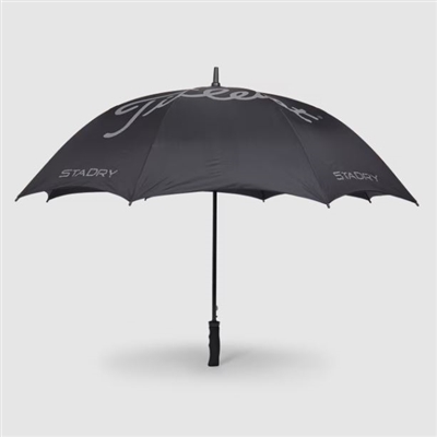 Titleist STADRY Single Canopy Umbrella, Black/Charcoal