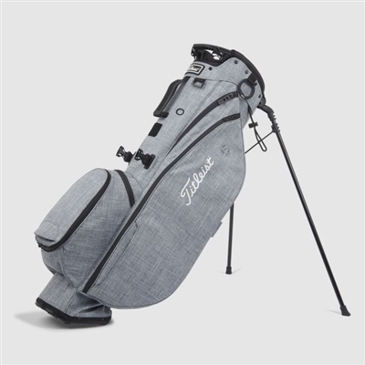 Titleist Heathered Storm Players 4 Stand Bag, Grey