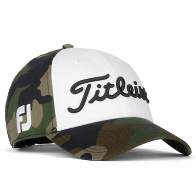 Titleist Golf Woodland Camo Standard Curve Adjustable Hat Limited Edition