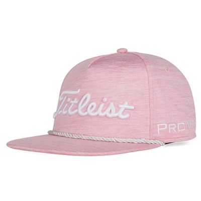 Titleist PINKOUT Tour Space Dye Rope Pink Hat