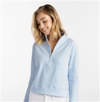 Morguard TravisMathew Womens Cloud 1/2 Zip, Heather Kentucky