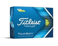 Titleist 2023 Tour Soft Golf Ball, Yellow