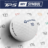 TaylorMade TP5 MYSYMBOL Custom Golf Balls