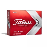 Titleist TruFeel Custom Logo Golf Balls - White