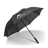 Large Custom Logo Golf Umbrella (Black/Blue/Red)