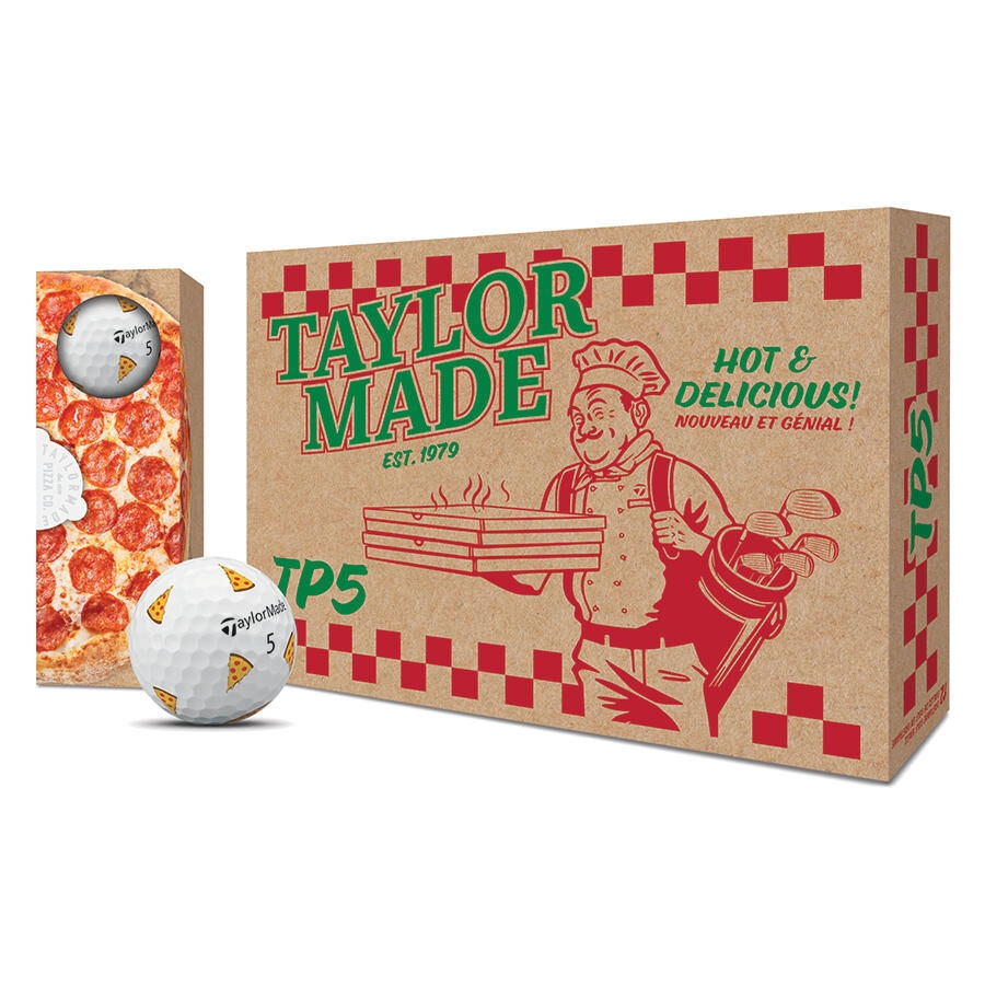 TaylorMade TP5 Golf Balls - Pizza