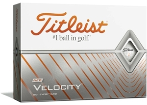 Titleist 2020 Velocity Custom Logo Golf Balls