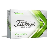 Titleist 2023 Velocity Golf Ball - Green