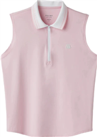 Tilley Women's Sleeveless Polo, Pink