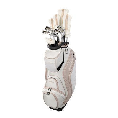 Wilson Womens Aurora Cart Bag Complete Golf Package Set, Right Hand