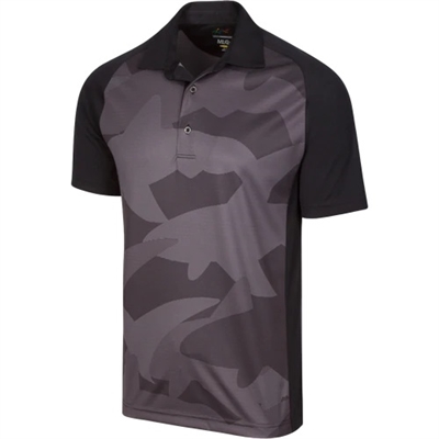 Greg Norman ML75 Shark Print Polo