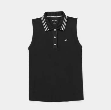 Tilley Women's Supima Pique Polo, Navy