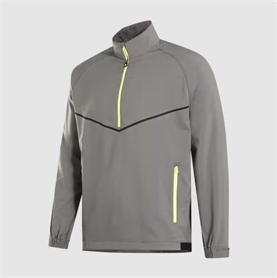 FootJoy Men's Zephyr Windshirt, Charcoal