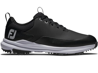 FootJoy Men's Tour Rival Golf Shoes, Black/White