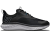FootJoy Men's Quantum Golf Shoes, Black/White