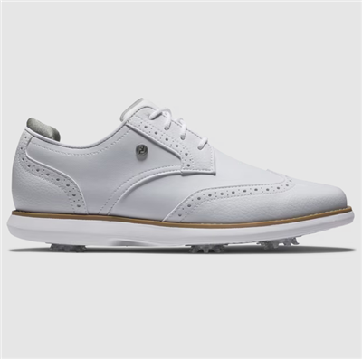 FootJoy Tradition Wing Tip Women, White