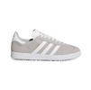 Adidas Unisex Gazelle Spikeless Golf Shoes, White/Grey