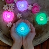 Rose Shaped Floating Led Lights Make Lovely Wedding Centerpiece | Nuptial Necessities