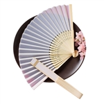 Silk Folding Fan Adds Touch of Elegance to Your Wedding or party  | Nuptial Necessities