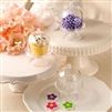 Display mini cupcakes or candies in these affordable Mini Acrylic Cake Stands at your wedding reception, birthday party or other special event | Nuptial Necessities