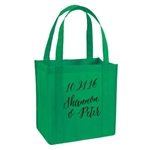 Personalized Large Recycled Gift Tote Bag - Thoughtful Wedding Party Gifts | Nuptial Necessities