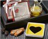 Love Infused Olive Oil and Balsamic Dipping Plate | Wedding or Party Favor