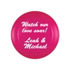 Custom Printed 9" Flying Disc or Frisbee Wedding Favor | Nuptial Necessities