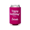 Personalized Neoprene Hugger for Birthday & Parties - Great Favor! | Nuptial Necessities