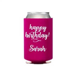 Personalized Neoprene Hugger for Birthday & Parties - Great Favor! | Nuptial Necessities