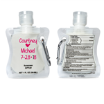 Personalized Sunscreen in Collapsible Bottle wedding or party Favor | Nuptial Necessities