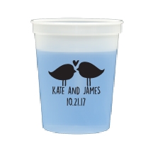 Personalized Color Changing Stadium Cups for Your Wedding Reception | Nuptial Necessities