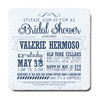 Personalized Seed Paper Coasters Wedding Favor | Nuptial Necessities