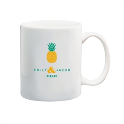 Personalized Full Color 11oz. Ceramic Coffee Mug Wedding Favor or Gift | Nuptial Necessities