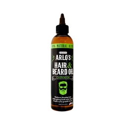 ARLOS HAIR & BEARD OIL CASTOR 8 OZ #91062AR