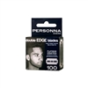 PERSONNA X-SERIES DOUBLE EDGE BLADES 100 CT PLATINUM COATED