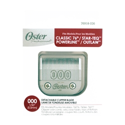 OSTER BLADE FOR CLASSIC 76 SIZE 000 #76918-026
