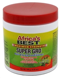 Africa's Best Maximum Strength Super Gro Hair & Scalp Conditioner, 5.25 oz (EA)
