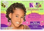 Africa's Best Kids Originals, Natural Conditioning Relaxer System with Scalp Guard