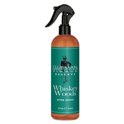 Clubman AfterShave Spray 16oz â€“ Whiskey Woods Scent(EA)