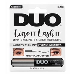 DUO LINE IT LASH IT, 2-IN-1 EYELINER AND LASH ADHESIVE, 3.5 G(EA)