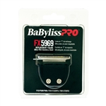 BABYLISS PRO TRIMMER T-BLADES ULTRA-THIN STAINLESS STEEL #FX5969 (FITS TO : FX59, FX69)