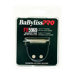 BABYLISS PRO TRIMMER T-BLADES ULTRA-THIN STAINLESS STEEL #FX5969 (FITS TO : FX59, FX69)